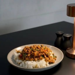 ข้าวผัดกะเพราหมูสับ