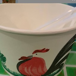 ถ้วยพร้อมช้อนพลาสติก