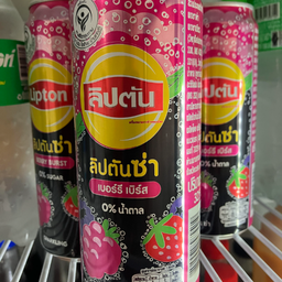 ลิปตันซ่า เบอร์รี่ เบิร์ส (กระป๋อง) (Lipton Sparkling Berry Burst Can)-D