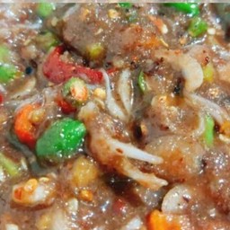 กะปิ เป็นสูตรของทางร้าน