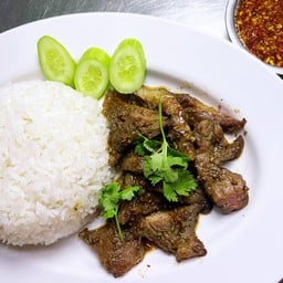 ข้าวหน้าหมูย่างสูตรออริจิน่อล