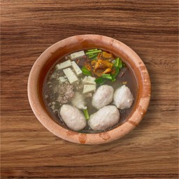 ก๋วยจั๊บญวน หมูสับ หมูเด้ง