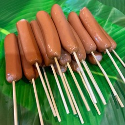 ไส้กรอกรมควันหนังกรอบ