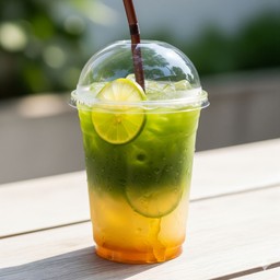 มัทฉะน้ำผึ้งมะนาว