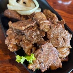 สันคอหมูหมักซอส (200g)