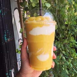 เสาวรสโยเกิร์ตปั่น