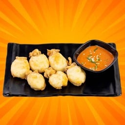 หมึกชุปแป้งทอดราสซอสเปียงยาง