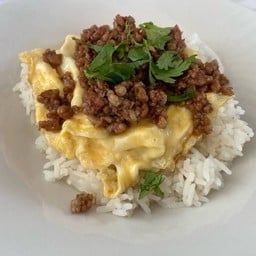 ข้าวไข่ข้นหมูสับ