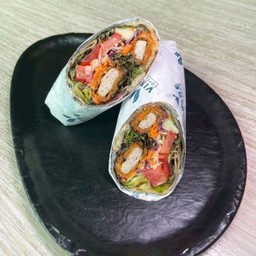 Vegan Spicy Mayo Chicken Wrap