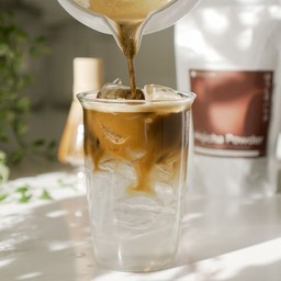 HOJICHA COCONUT โฮจิฉะน้ำมะพร้าว ไม่ใส่นม