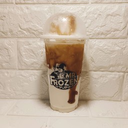 นมหมีราดคาราเมล