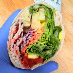 แซนวิชแร็พไข่ต้ม