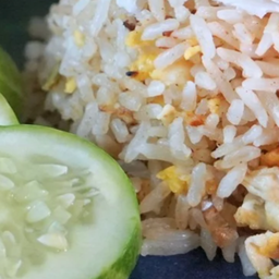 ข้าวผัดไข่ (ไม่ใส่เนื้อสัตว์)