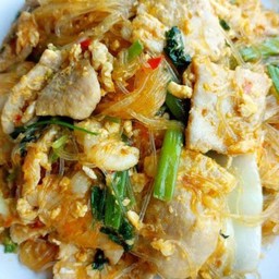 สุกี้แห้งหมู