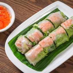 ปอเปี๊ยะสดกุ้ง