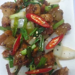 ไก่พริกไทยดำ