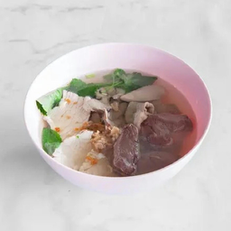 ต้มเลือดหมู เนื้อหมู + เครื่องใน