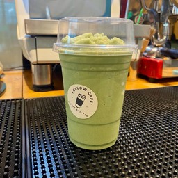 มัทฉะลาเต้ปั่น