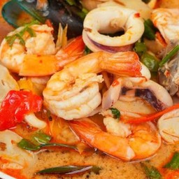 ต้มยำทะเล น้ำข้น