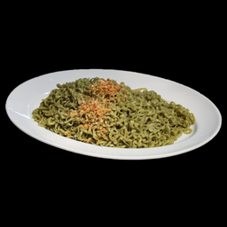 บะหมี่ผักโมโรเฮยะลวก(Boiled Moringa Vegetable Noodles)