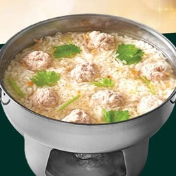 Boiled Rice With Minced Pork