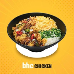 ข้าวไก่ทอดรสมาโชคิง Macho King Chicken Rice Bowl