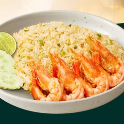 Fried Rice With River Prawn