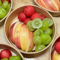 แอปเปิ้ล,องุ่น,แตงโม