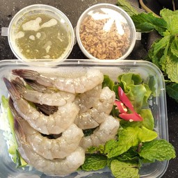 กุ้งแช่น้ำปลากถวน