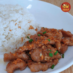 ทอดกระเทียมไก่ชิ้น