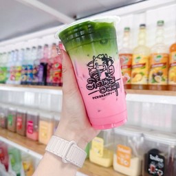 นมชมพูชาเขียว