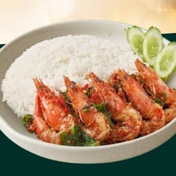 Shrimp And Basil Rice