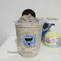 นมหมีปั่นโอริโอ้