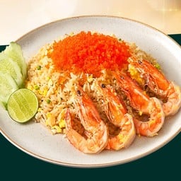 ข้าวผัดคอมโบกุ้ง