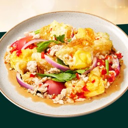 Crispy Fried Egg Salad