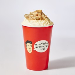 สเลอปี้น้ำเต้าหู้ เต้าฮวยพานาคอตต้า โก๋กรอบ