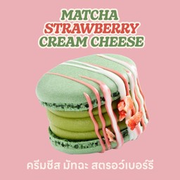 Matcha Strawberry Cream Cheese