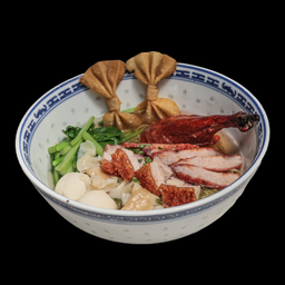 บะหมี่รวมพล (เส้นผัก)(Mixed noodles (vegetable noodles))