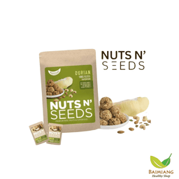 NUTS N SEEDS ขนมธัญพืชอบผสมผลไม้ รสทุเรียน