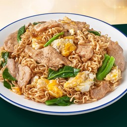 มาม่าคั่วแห้งหมู