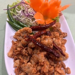 แหนมเอ็นไก่ทอด