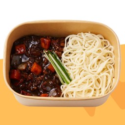 จาจังมยอน (บะหมี่ซอสดำ)