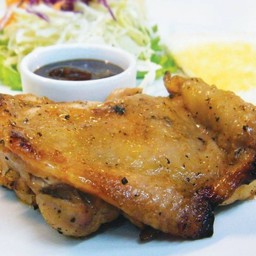 สเต็กไก่บาร์บีคิว+