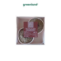 KITSKLEAN มัฟฟินโอ๊ต รสแครนเบอร์รี่