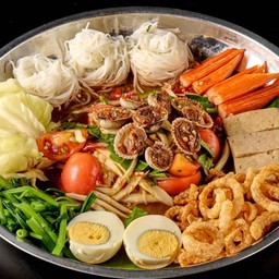 ตำถาดหอยแครง