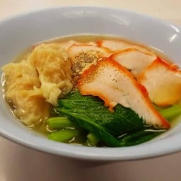 บะหมี่เกี๊ยวกุ้งราชพฤกษ์สาขาวงเวียนวัดสะพานสูง คลองพระอุดม