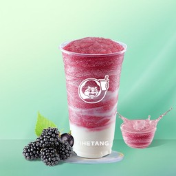 องุ่นมัลเบอร์รีโยเกิร์ต(ปั่น)(Grape Mulberry Yogurt)