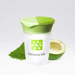 มัทฉะชีสมะพร้าว