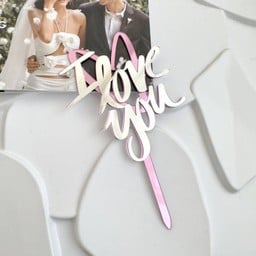 ป้ายปัก I Love You