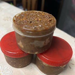 ปลาร้าสับสมุนไพร (แบบสุก)